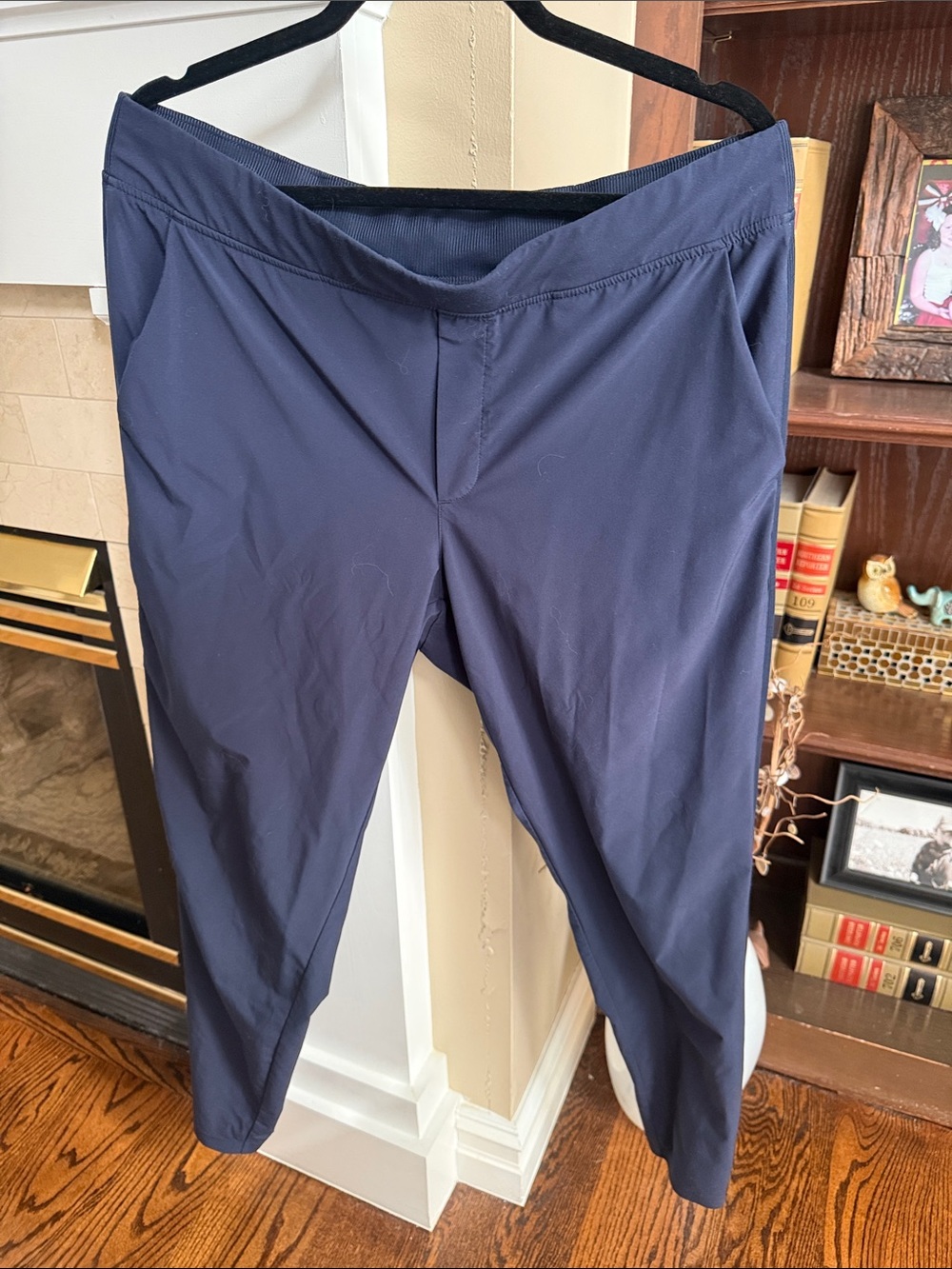 Athleta Brooklyn Ankle Pants - Navy 14 Tall